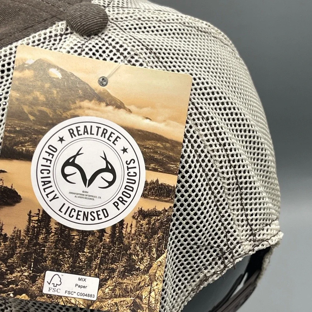 Realtree Baseball Cap Hunting Fishing Outdoors Trucker Cast Blast Adjustable NWT